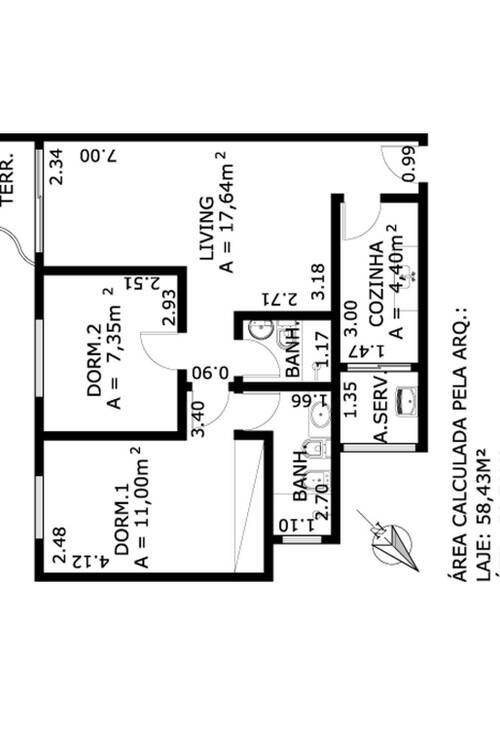 Apartamento para alugar com 2 quartos, 60m² - Foto 17