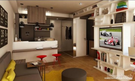 Apartamento à venda com 1 quarto, 47m² - Foto 6